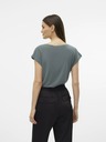 Vero Moda Zelené dámské tričko VERO MODA Filli