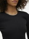 Vero Moda Černé dámské tričko Vero Moda Chloe
