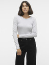 Vero Moda Světle šedé dámské tričko Vero Moda Chloe