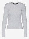 Vero Moda Světle šedé dámské tričko Vero Moda Chloe