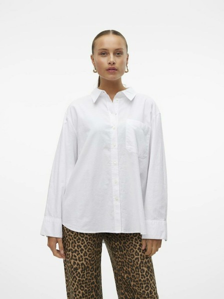 Vero Moda Bílá dámská košile Vero Moda Ida