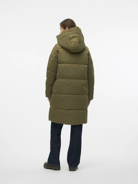 Vero Moda Khaki dámský prošívaný kabát Vero Moda Stella