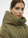 Vero Moda Khaki dámský prošívaný kabát Vero Moda Stella