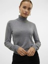 Vero Moda Šedý dámský rolák Vero Moda Iris