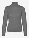 Vero Moda Šedý dámský rolák Vero Moda Iris