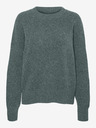 Vero Moda Zelený dámský svetr Vero Moda Boom
