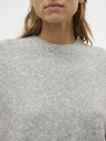 Vero Moda Světle šedý dámský svetr Vero Moda Boom