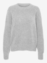 Vero Moda Světle šedý dámský svetr Vero Moda Boom
