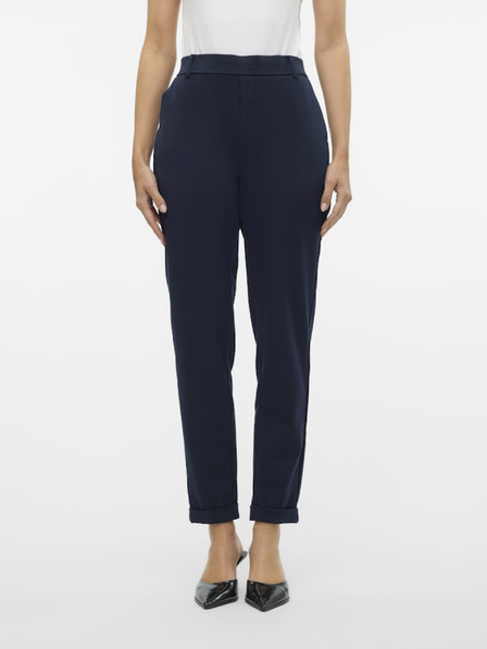 Vero Moda Tmavě modré dámské kalhoty Vero Moda Maya