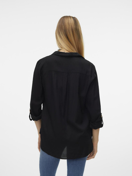 Vero Moda Černá dámská halenka Vero Moda Bumpy