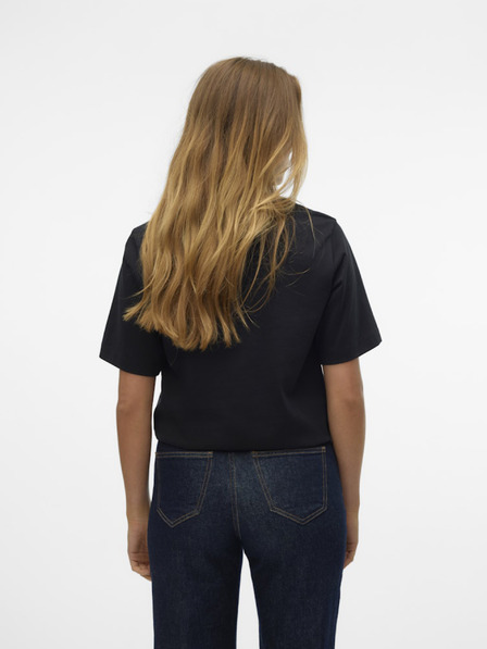 Vero Moda Černé dámské tričko Vero Moda Demi