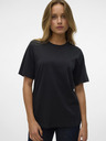Vero Moda Černé dámské tričko Vero Moda Demi