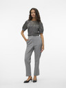 Vero Moda Šedé dámské kalhoty Vero Moda Julia