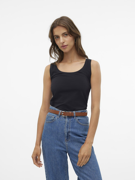 Vero Moda Černé dámské tílko Vero Moda Lulu