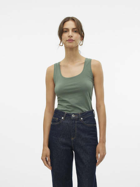 Vero Moda Zelené dámské tílko Vero Moda Lulu