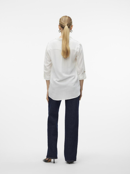 Vero Moda Bílá dámská halenka Vero Moda Bumpy