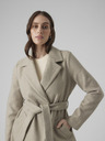 Vero Moda Béžový dámský kabát Vero Moda Fortuneaya