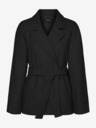 Vero Moda Černý dámský krátký kabát Vero Moda Fortuneaya