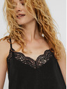 Vero Moda Černý top s krajkou VERO MODA Ana
