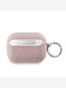 Karl Lagerfeld Karl Lagerfeld PU Embossed Karl Head Pouzdro pro AirPods Pro 2 Pink