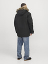 Jack & Jones Černá pánská parka Jack & Jones Star