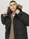 Jack & Jones Černá pánská parka Jack & Jones Star