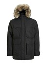 Jack & Jones Černá pánská parka Jack & Jones Star