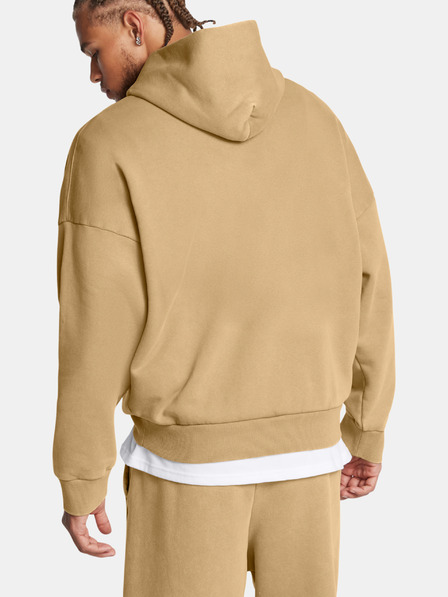 Under Armour Pánská mikina Under Armour UA Icon HWT Flc Wash OS Hood-BRN