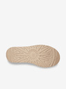 UGG Béžové dámské semišové sněhule UGG Classic Mini II