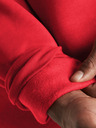 Under Armour Pánská mikina Under Armour UA Icon Fleece Crew-RED