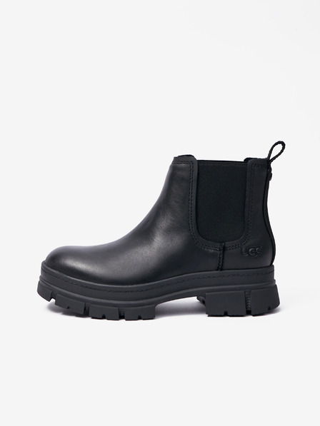UGG Černé dámské kožené chelsea boty UGG Ashton Chelsea