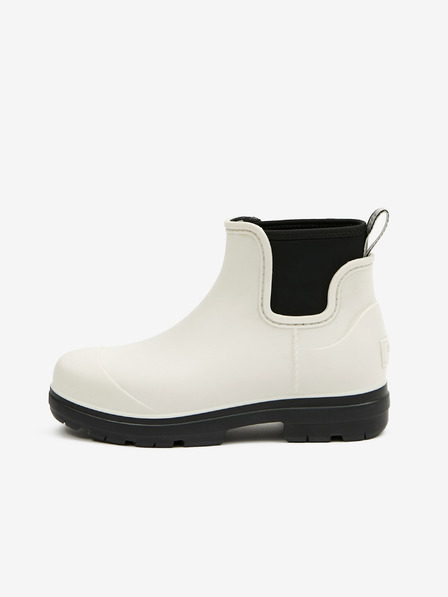 UGG Bílé dámské zateplené kotníkové holínky UGG Droplet