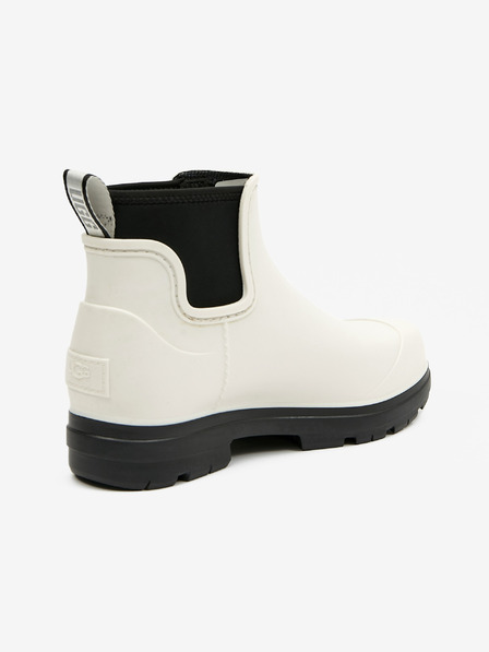 UGG Bílé dámské zateplené kotníkové holínky UGG Droplet