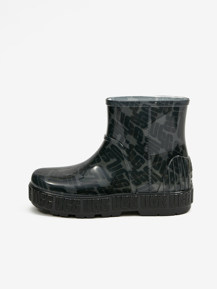 UGG Černé dámské kotníkové holínky UGG Drizlita