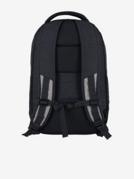 Travelite Tmavě modrý batoh Travelite Basics Backpack Melange Navy/grey