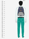 Travelite Zelený batoh Travelite Basics Backpack Melange Green/grey