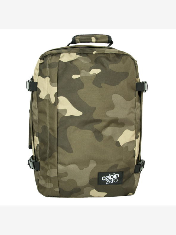 CabinZero Khaki vzorovaný batoh CabinZero Classic Urban Camo (36L)