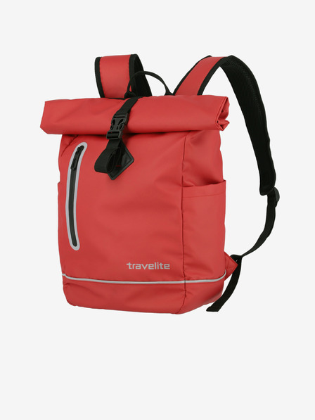 Travelite Červený batoh Travelite Basics Roll-up Plane