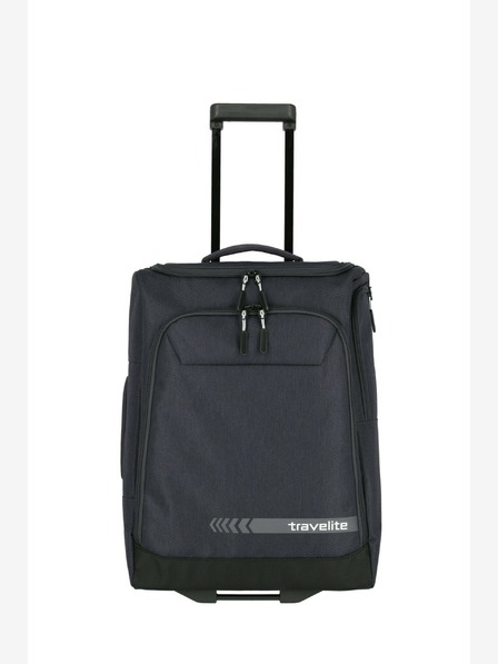 Travelite Cestovní taška Travelite Kick Off Wheeled Duffle S - šedá