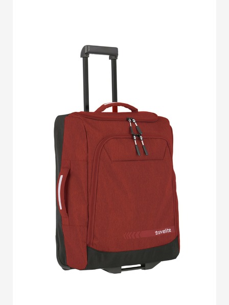 Travelite Cestovní taška Travelite Kick Off Wheeled Duffle S - červená