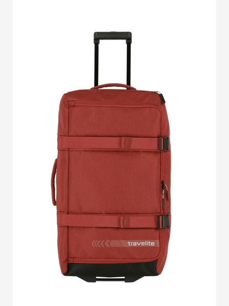 Travelite Cestovní taška Travelite Kick Off Wheeled Duffle L - červená