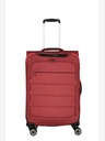 Travelite Sada cestovních kufrů Travelite Skaii 4w S,M,L - červená