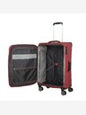 Travelite Sada cestovních kufrů Travelite Skaii 4w S,M,L - červená