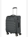 Travelite Tmavě šedý cestovní kufr Travelite Skaii 4w S