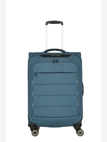 Travelite Cestovní kufr Travelite Skaii 4w M - modrá