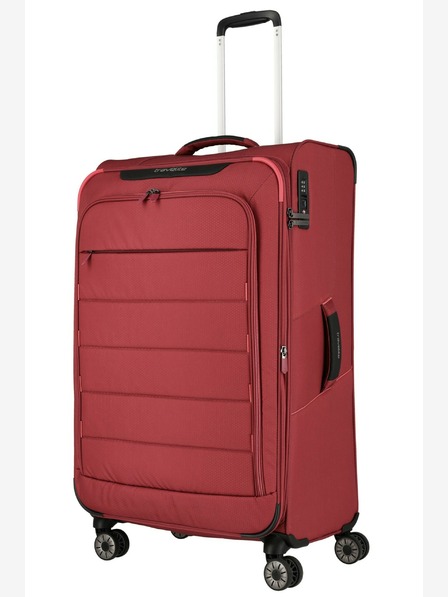 Travelite Cestovní kufr Travelite Skaii 4w L - červená