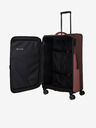 Travelite Sada tří cestovních kufrů a cestovní tašky v růžovo-hnědé barvě Travelite Viia 4w S,M,L + Duffle