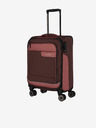 Travelite Sada tří cestovních kufrů a cestovní tašky v růžovo-hnědé barvě Travelite Viia 4w S,M,L + Duffle