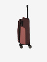 Travelite Sada tří cestovních kufrů a cestovní tašky v růžovo-hnědé barvě Travelite Viia 4w S,M,L + Duffle