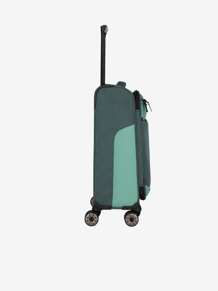 Travelite Sada tří cestovních kufrů a cestovní tašky v zelené barvě Travelite Viia 4w S,M,L + Duffle